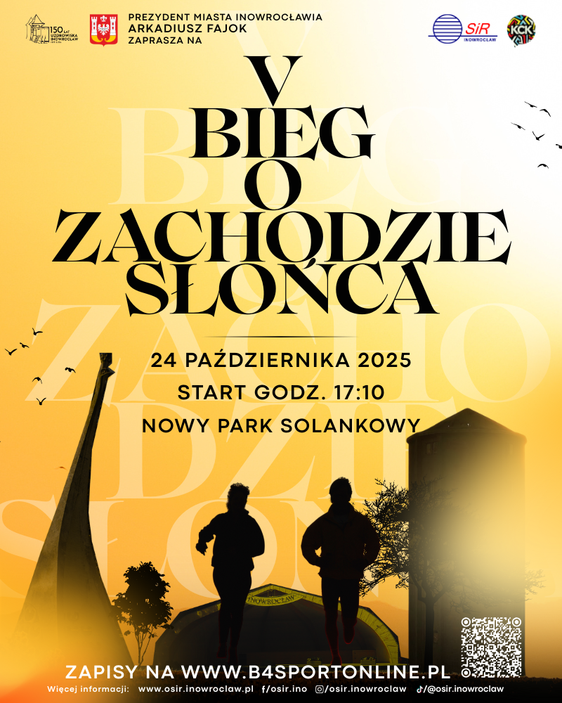 Plakat - Bieg o zachodzie Bieg o Zachodzie Słońca 800 x 1000 px