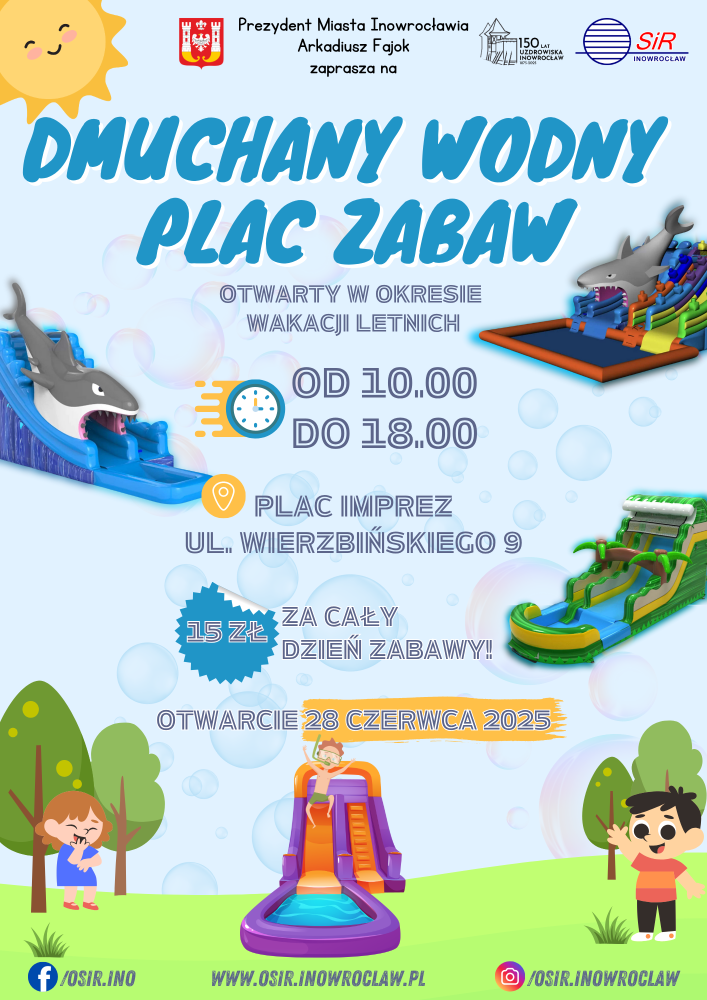 Plakat Wodny plac zabaw