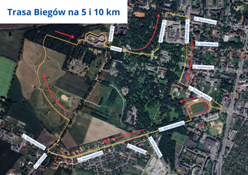 Trasa Biegów na 5 i 10 km